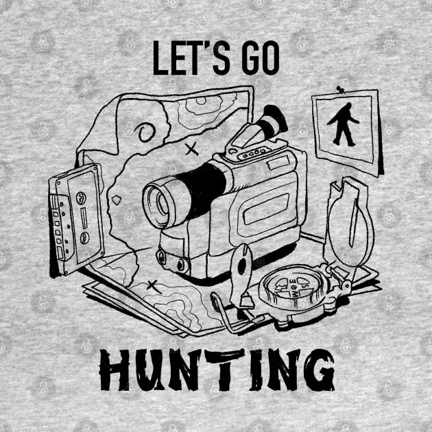 Let's Go Hunting Bigfoot! by JRGDrawing